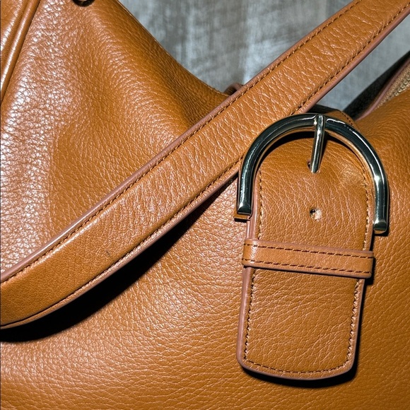 Talbots Soft Pebbled Leather Hobo Bag - Picture 8 of 16